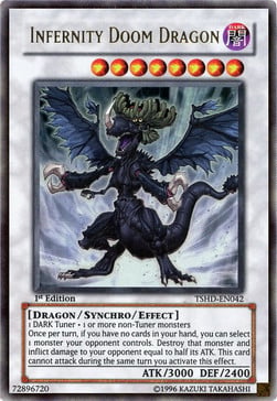 infernity yugioh cards Infernity Doom Dragon The Shining Darkness | Yu-Gi-Oh!