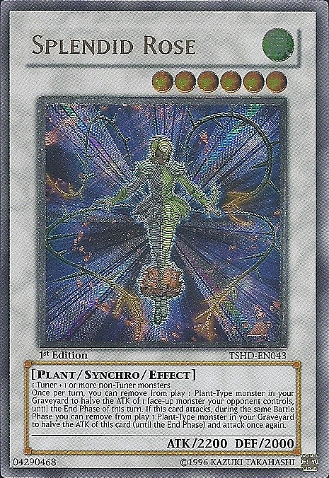 Splendid Rose Card Front