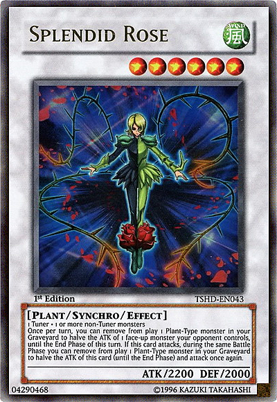 Splendid Rose Card Front