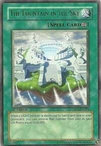 The Fountain in the Sky Card Front
