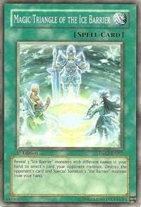 Magic Triangle of the Ice Barrier Card Front