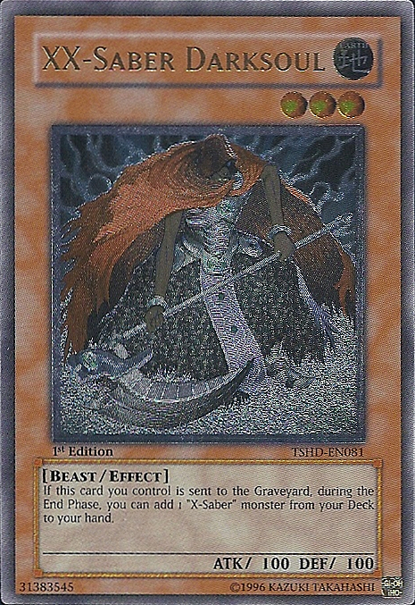 XX-Saber Darksoul Card Front