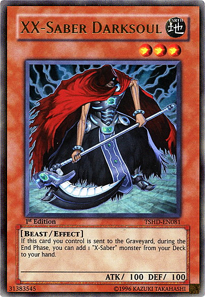XX-Saber Darksoul Card Front