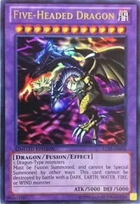 Five-Headed Dragon Card Front