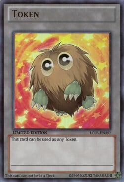 Orange Kuriboh Token Card Front