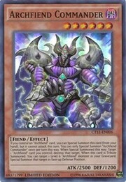 Archfiend Commander · Super Rare 006