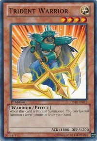 Trident Warrior Card Front