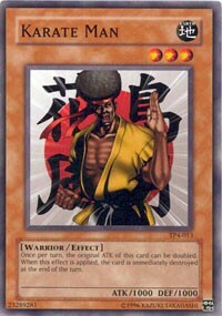 Karate Man Card Front