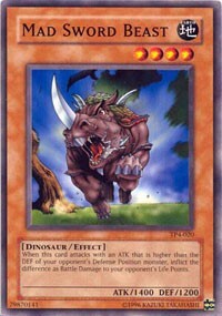 Mad Sword Beast Card Front