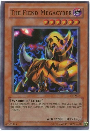 The Fiend Megacyber Card Front