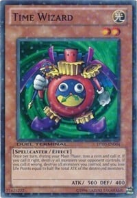 Time Wizard Card Front