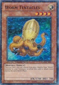 Worm Tentacles Card Front