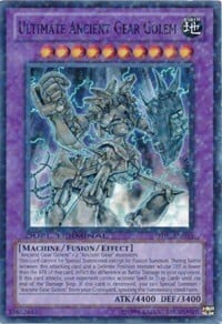 Ultimate Ancient Gear Golem Card Front
