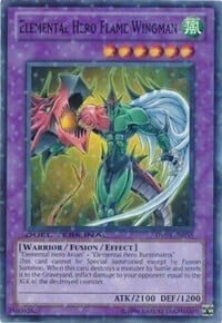 Elemental HERO Flame Wingman Card Front