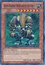 Green Baboon, Defender of the Forest · Common 057