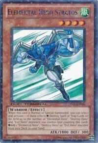 Elemental HERO Stratos Card Front
