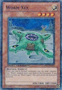 Worm Xex Card Front