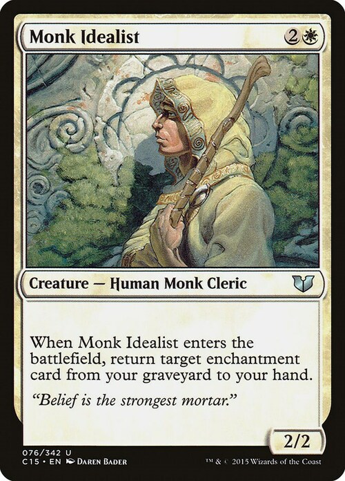 Monk Idealist Card Front