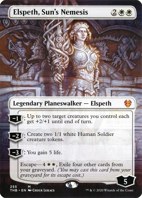 Elspeth, Sun's Nemesis Card Front