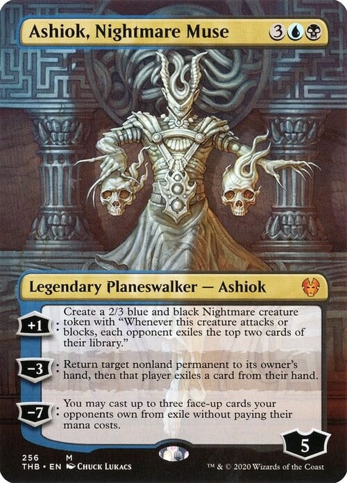 Ashiok, Nightmare Muse Card Front