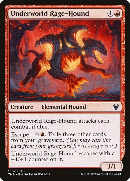 Underworld Rage-Hound Card Front