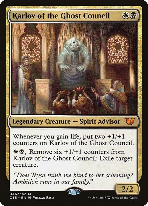 Karlov del Concilio fantasmal Frente