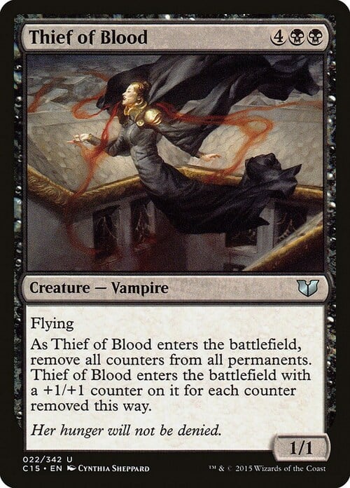 Thief of Blood Card Front