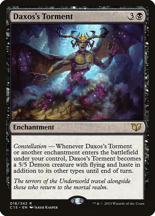 Daxos's Torment Card Front