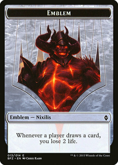 Ob Nixilis Reignited Emblem Card Front