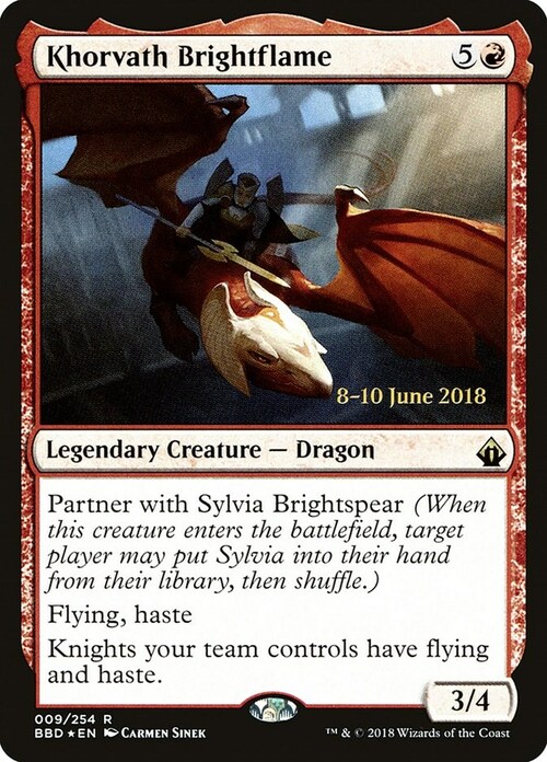 Khorvath Brightflame Card Front