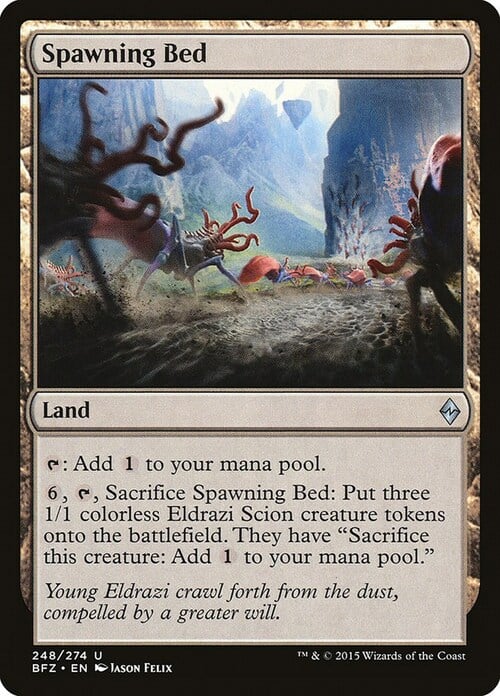 Spawning Bed Card Front