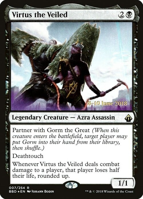 Virtus the Veiled Card Front