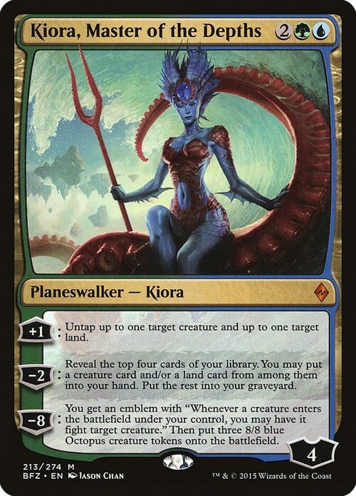 Kiora, Master of the Depths Card Front