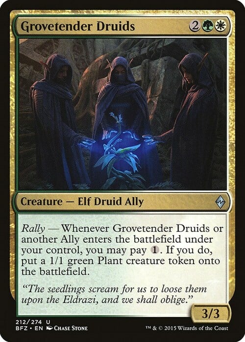 Grovetender Druids Card Front