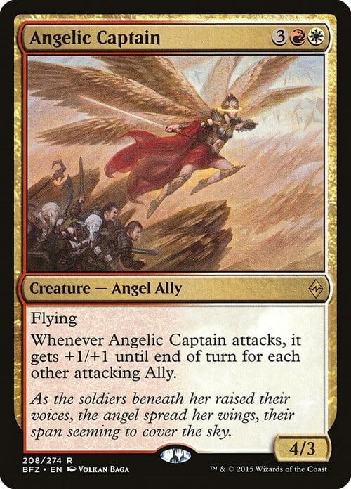 Capitano Angelico Card Front