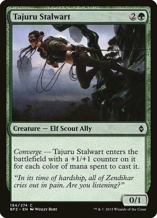 Tajuru Stalwart Card Front