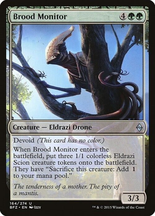 Brood Monitor Card Front