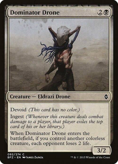 Dominator Drone Card Front