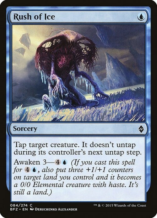 Rush of Ice Card Front