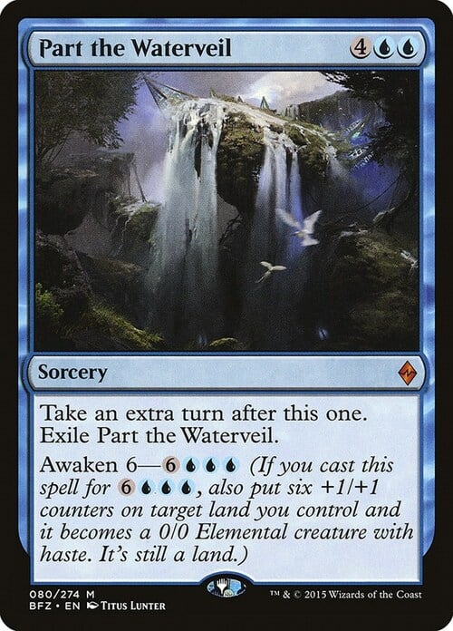 Part the Waterveil Card Front