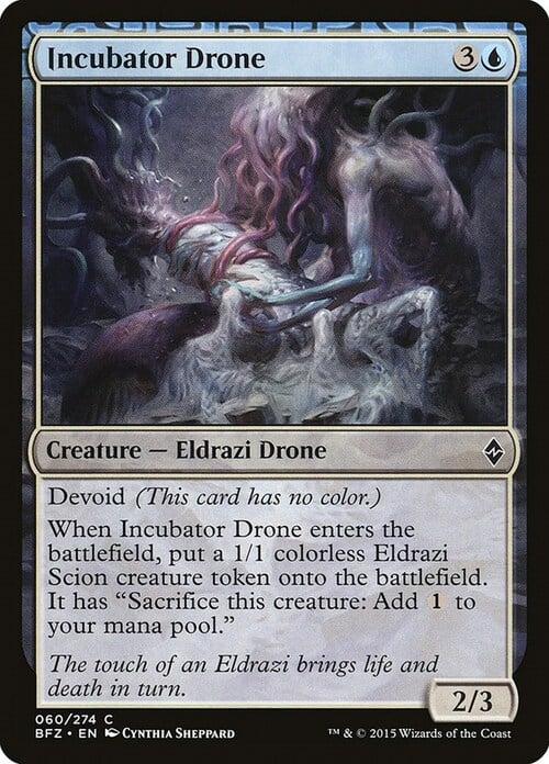 Incubator Drone Card Front