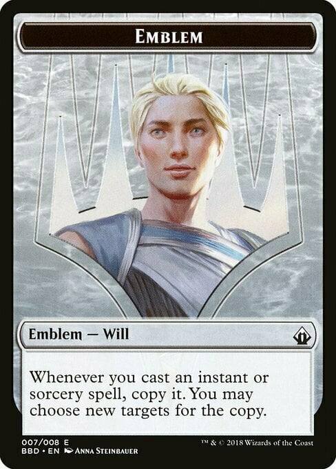 Will Kenrith Emblem Card Front