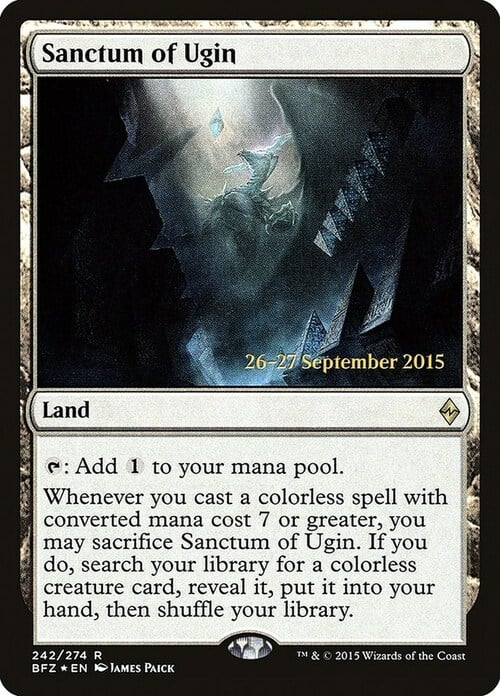 Sanctum of Ugin Card Front