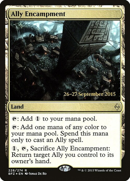 Ally Encampment Card Front