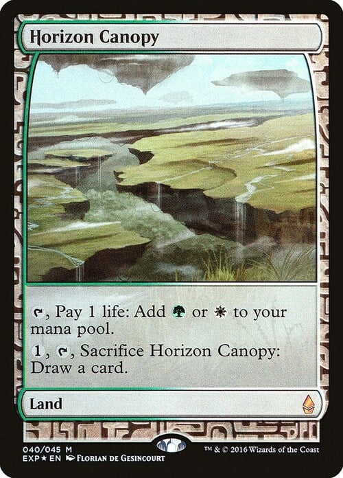 Horizon Canopy Card Front