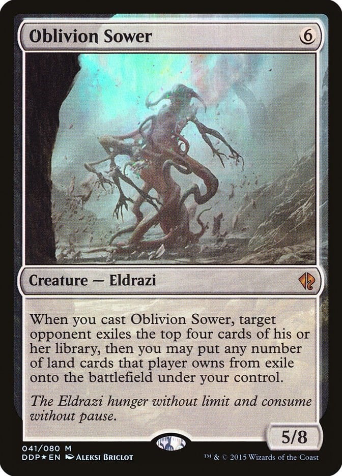 best eldrazi cards mtg Oblivion Sower Duel Decks: Zendikar vs. | Magic Destroy target permanent MTG Best Commander Eldrazi Lands
