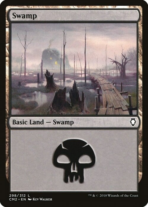 Swamp Card Front