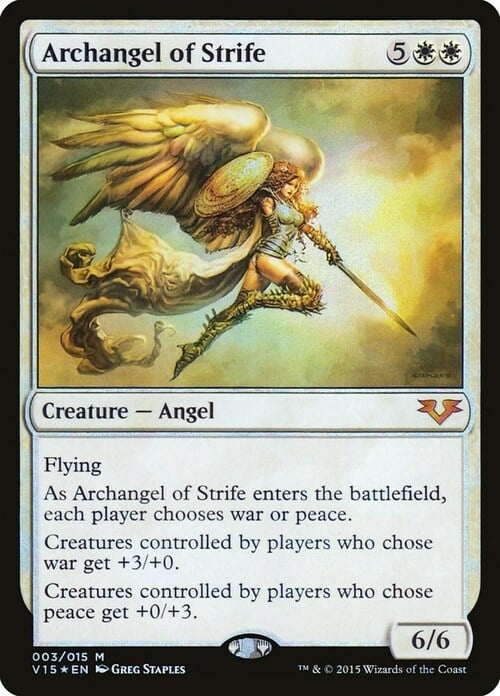 Archangel of Strife Card Front