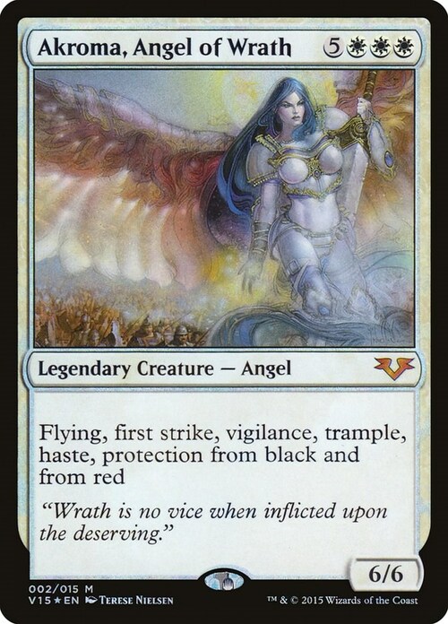 Akroma, Angel of Wrath Card Front