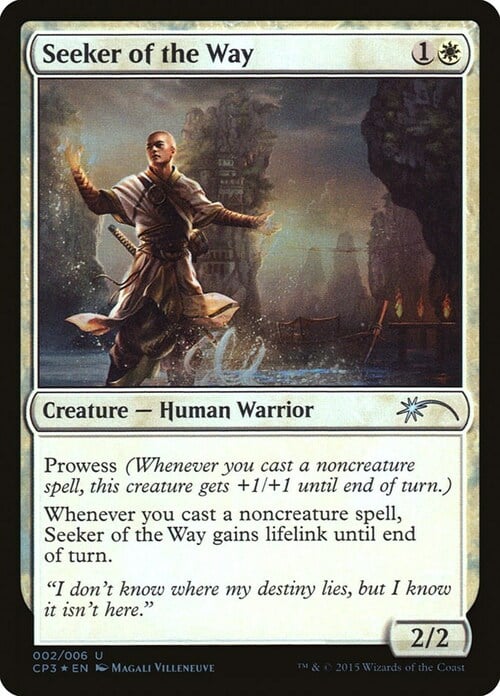 Seeker of the Way Card Front